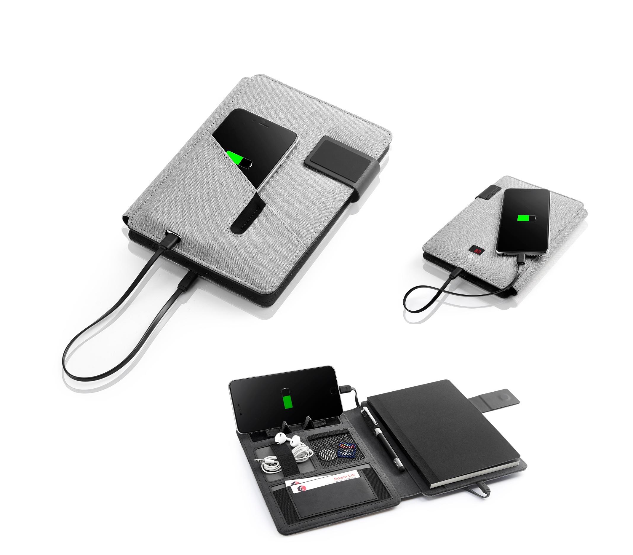 Note book avec power bank intégrée
