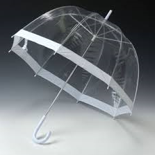 Parapluie transparent imperméable