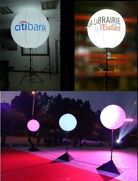 Ballon lumineux trépied avec batterie